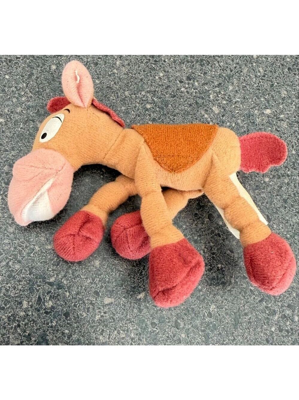 Disney Toy Story 2 Bullseye Mini Bean Bag Plush Kellogg’s Rare